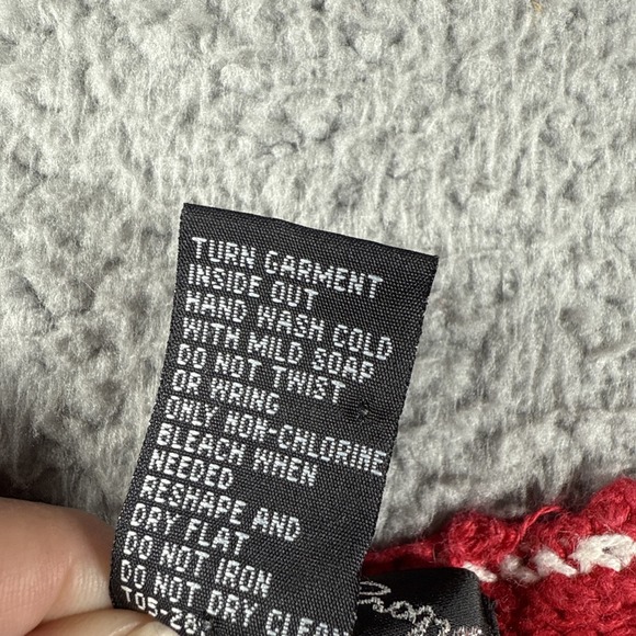 Work In Progress Christmas Sweater Womens XL Christmas Tree Beaded Embroidered - Picture 9 of 14